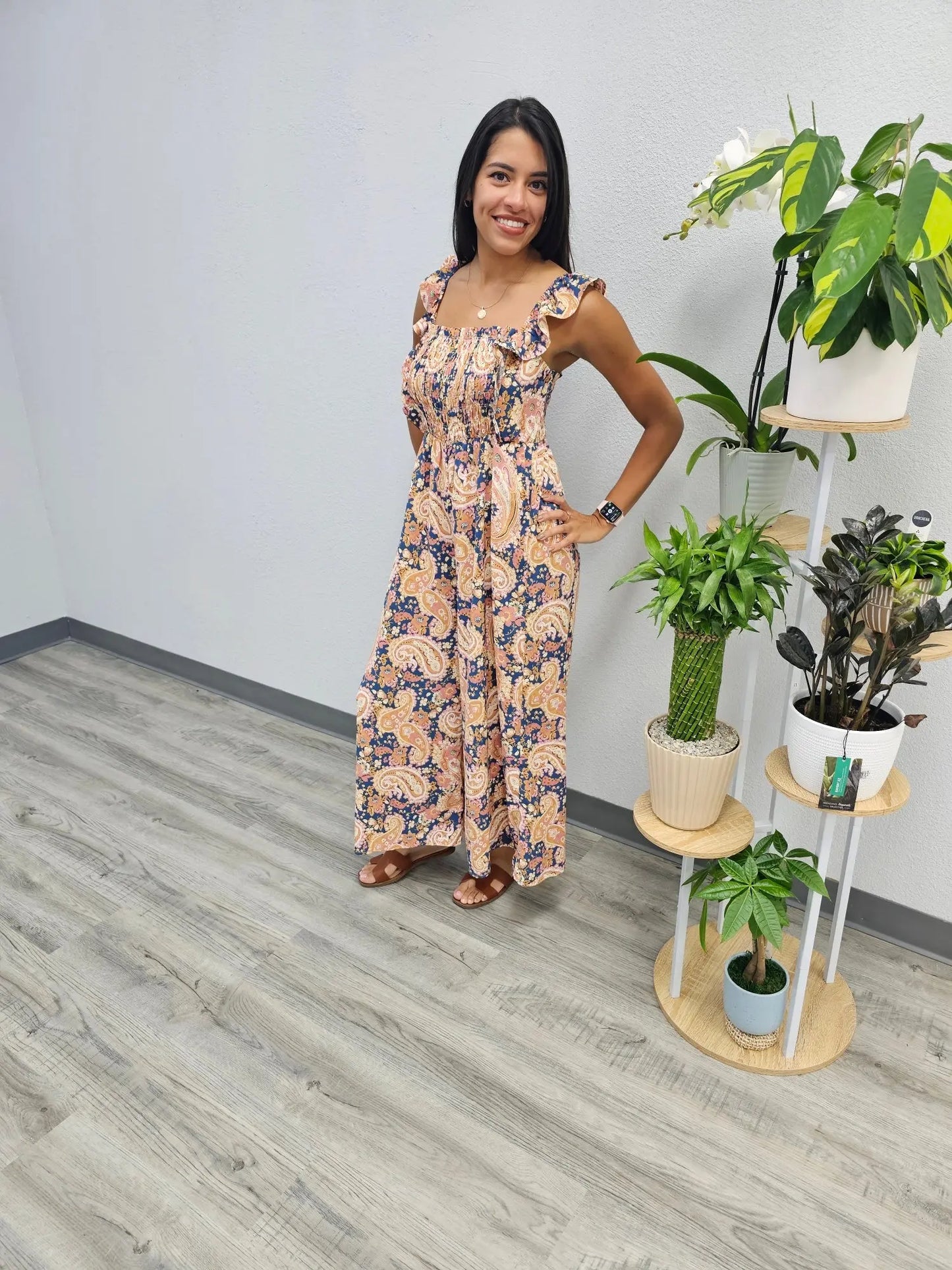 Paisley Jumpsuit Hailey & Co