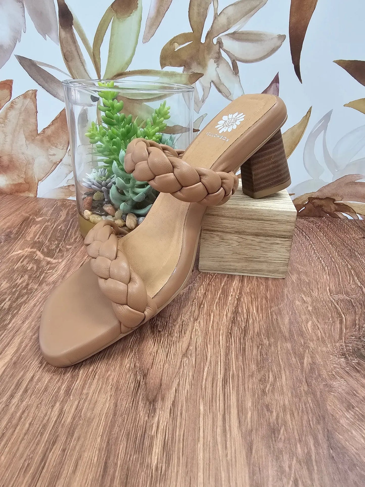 Nimble Heeled Sandal Yellow Box