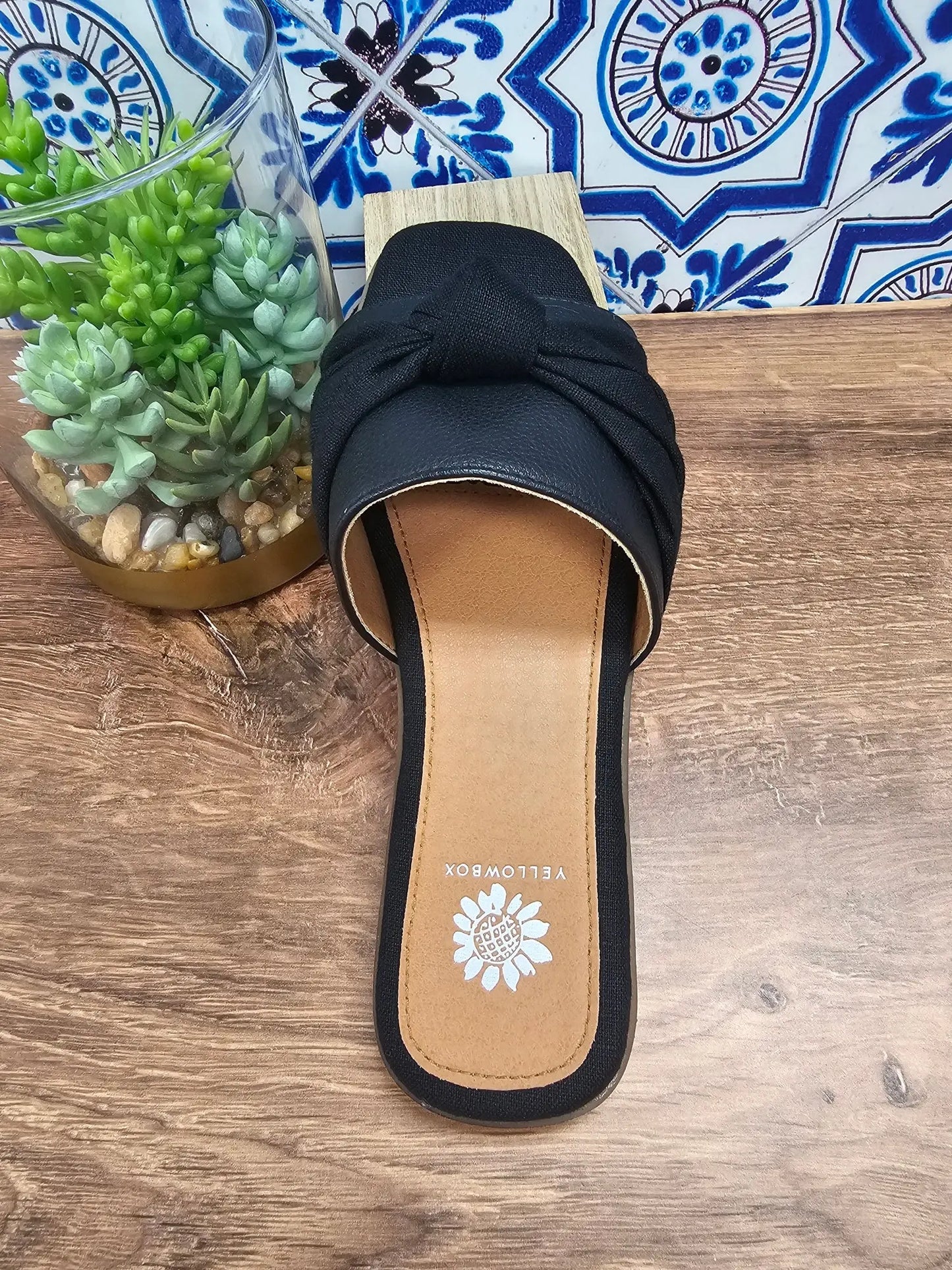 Kimia Slide Sandal Yellow Box