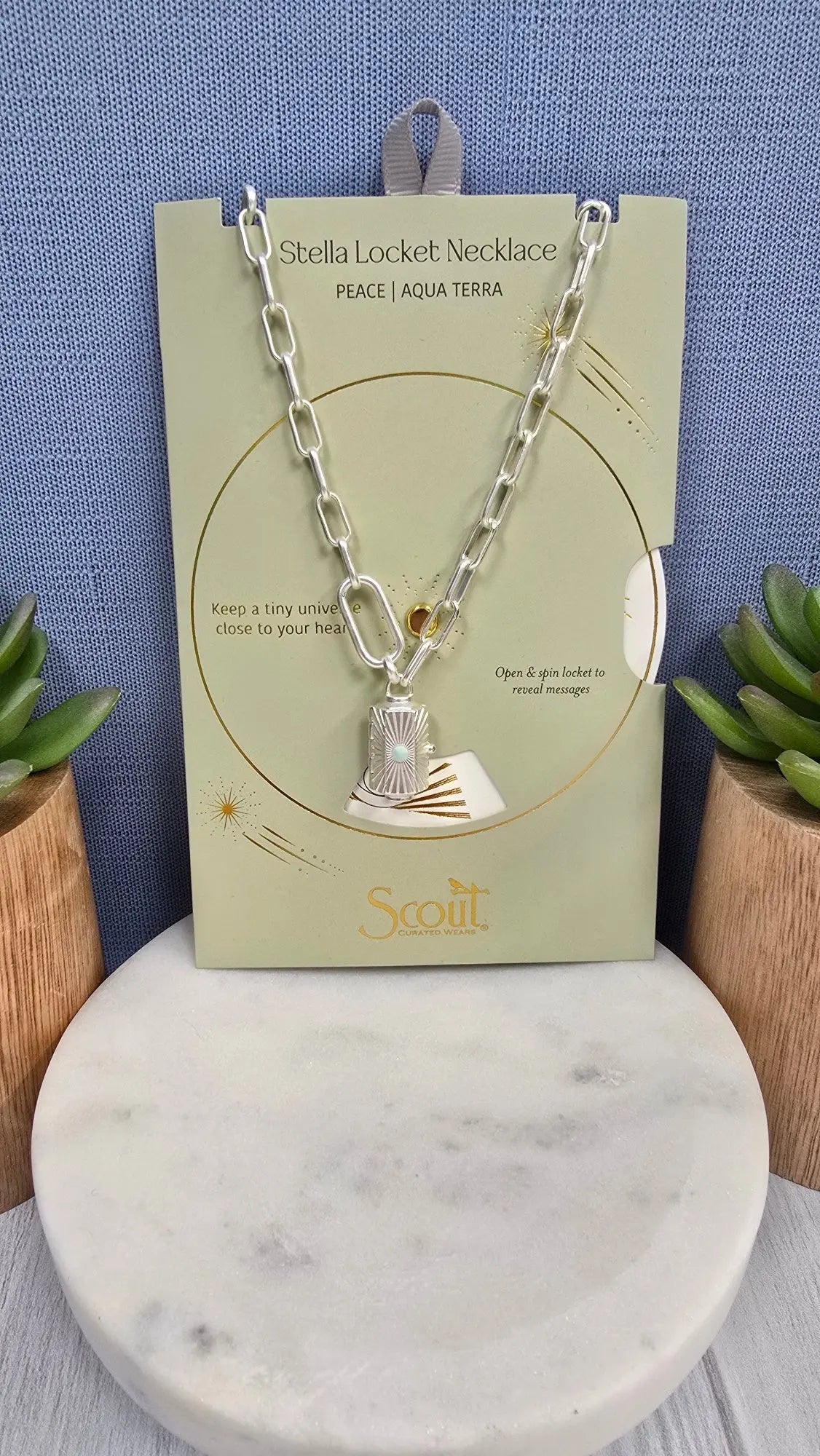 Stella Locket Necklace Scout