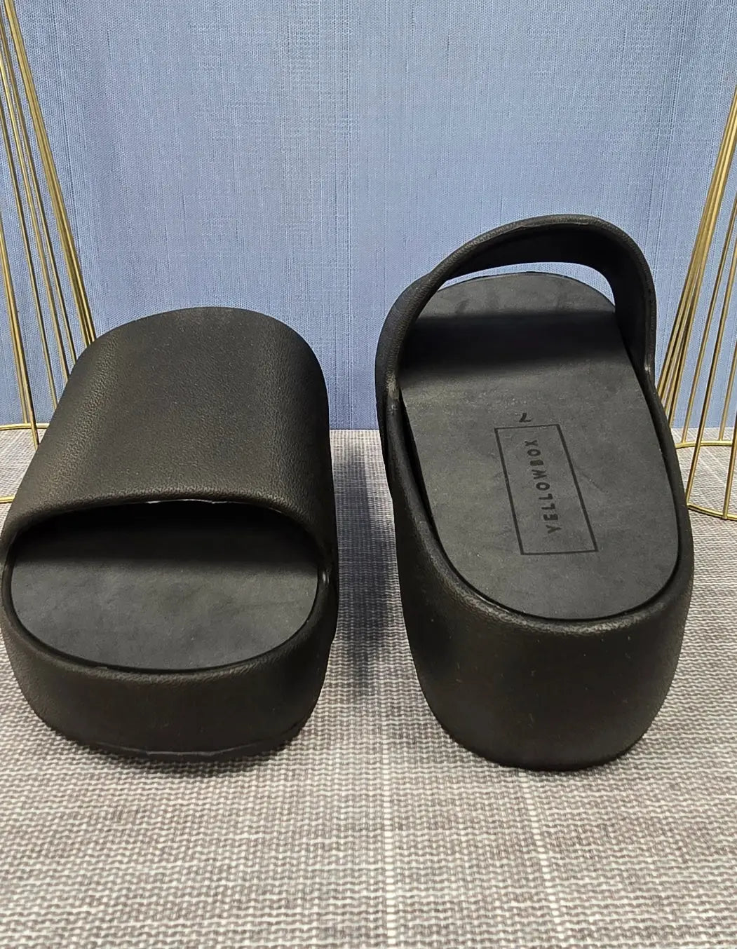 Torrey Flatform Sandal Yellow Box