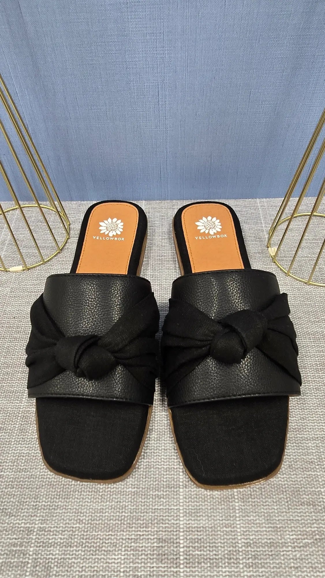 Kimia Slide Sandal Yellow Box