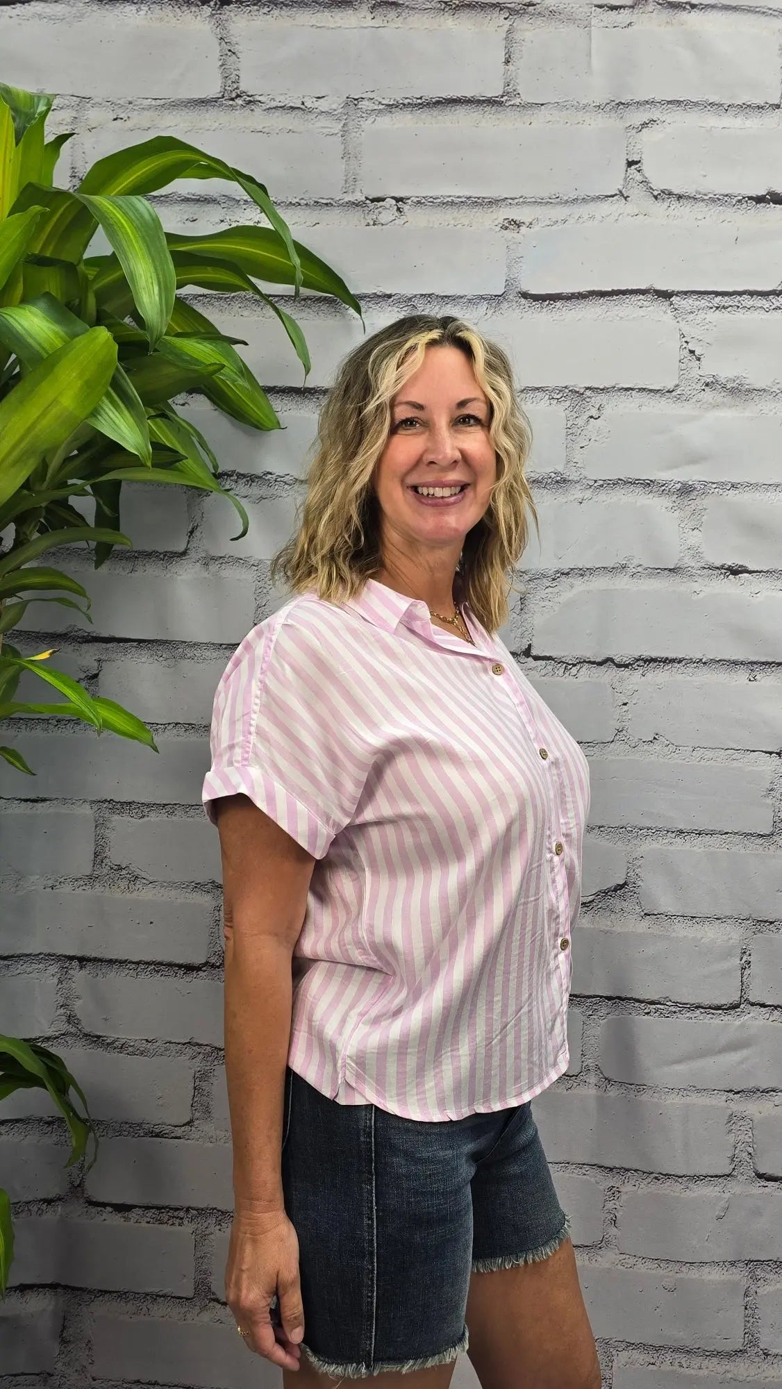 The Savannah Stripe Top beachlunchlouge