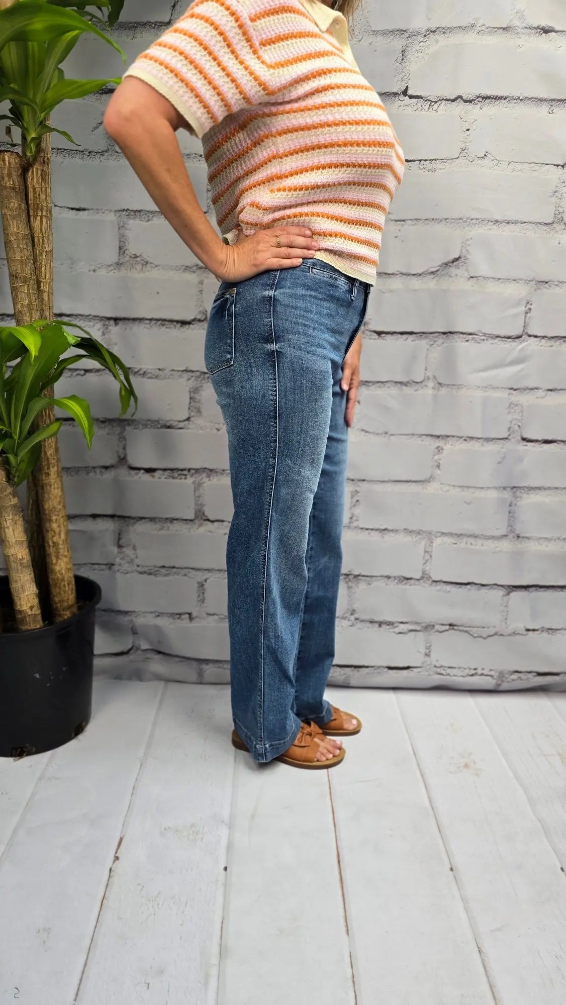 JB HW Contrast Straight Judy Blue