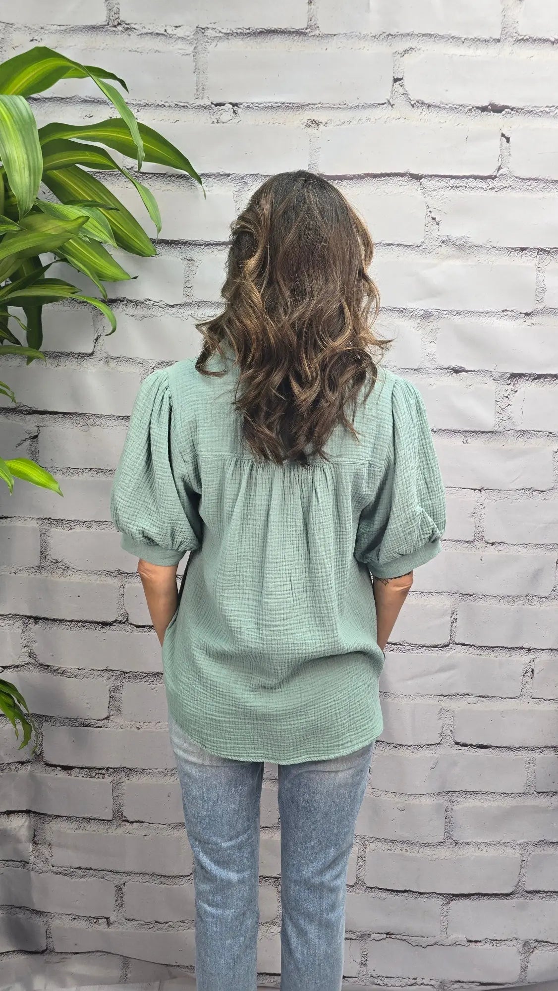 Gauze Short Sleeve Jodifl
