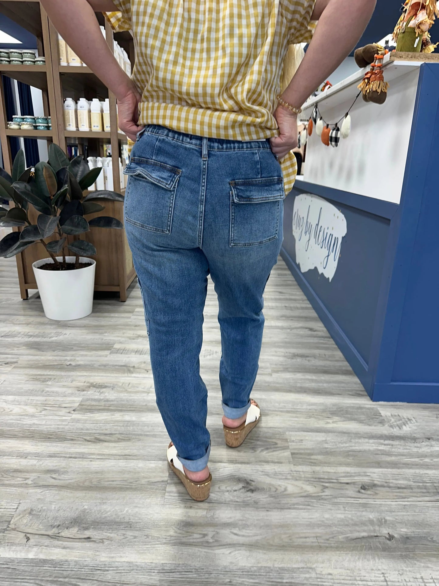 Blakely Cuffed Cargo Jogger Judy Blue