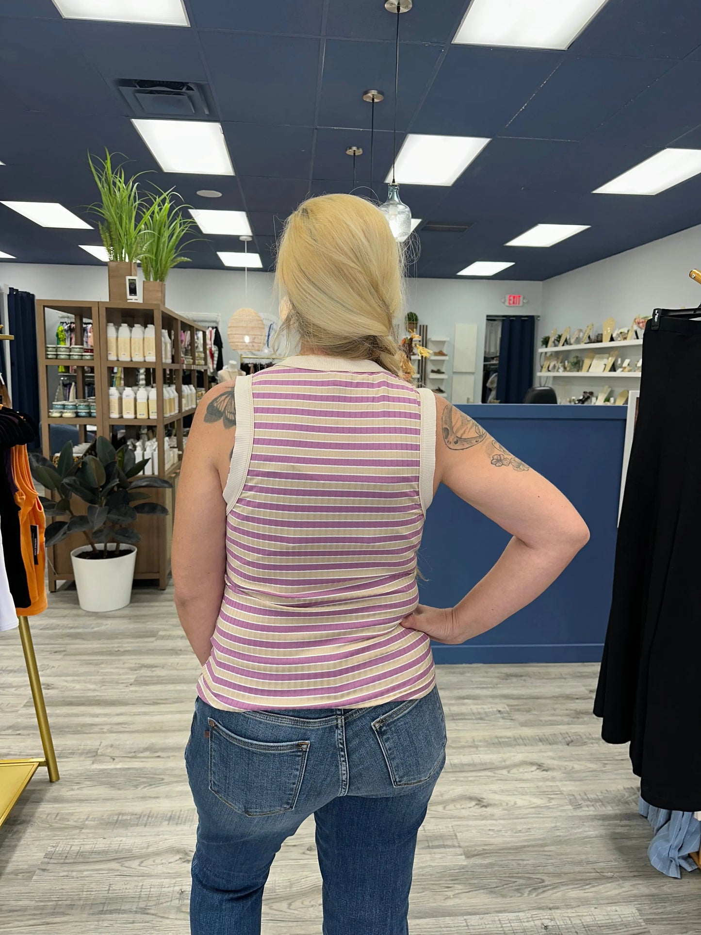 Kendall Tank Hem & Thread