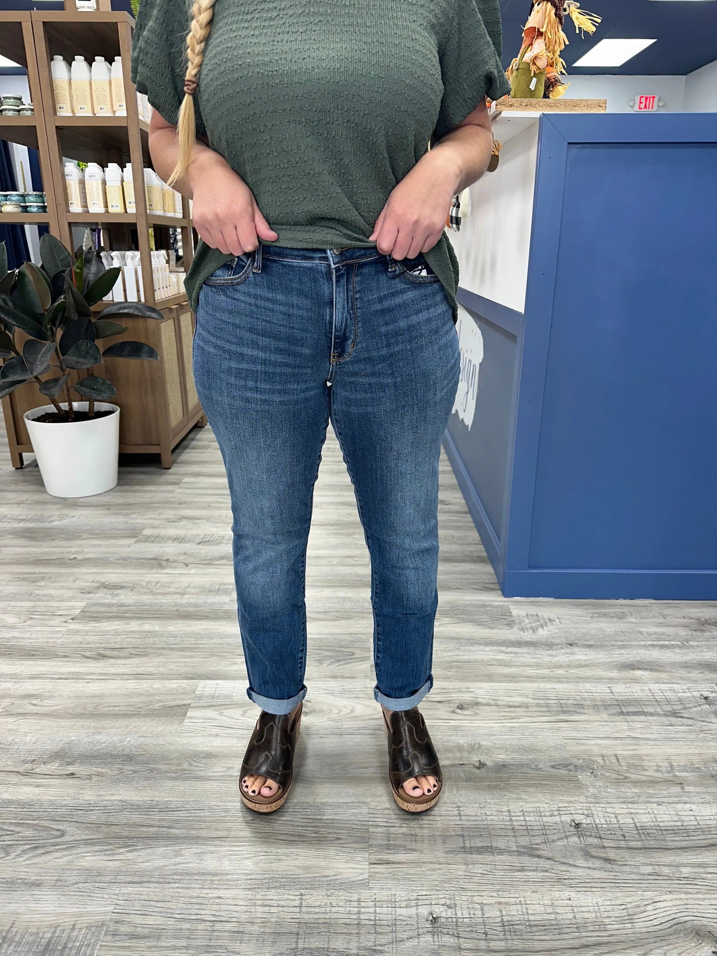Sarafine TC Vintage Wash Skinny Judy Blue