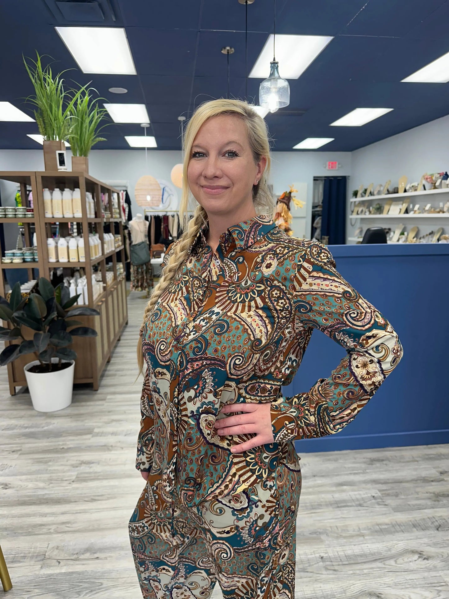 Chandler Paisley Shirt/Jacket current air