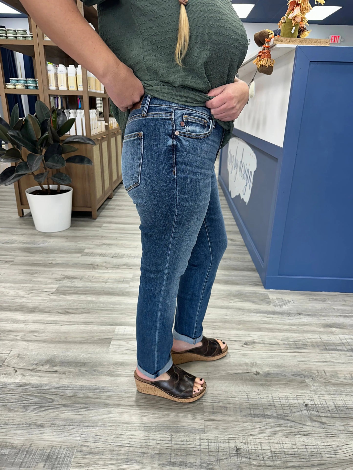 Sarafine TC Vintage Wash Skinny Judy Blue