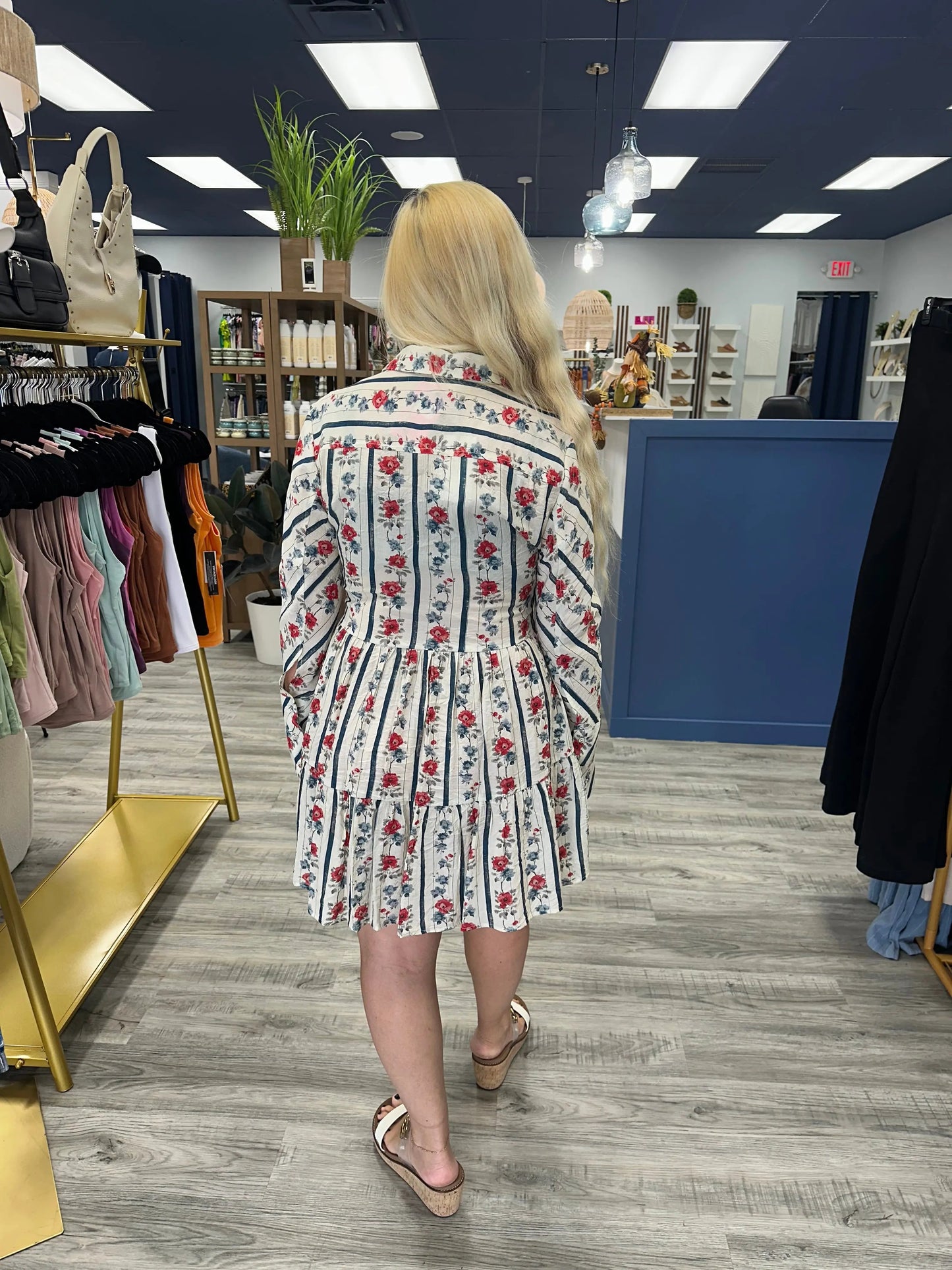 The Poppy Bloom Dress THML