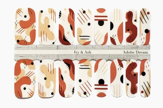 Nail Wrap - Adobe Dream Ivy & Ash