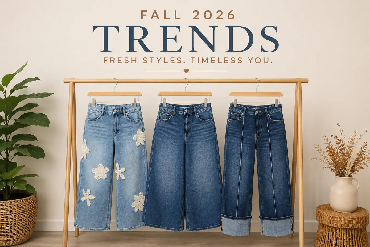 2026 Denim Trends: The Styles Every Woman Will Be Wearing This Year