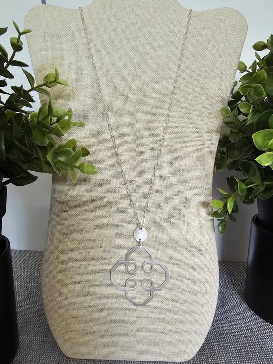Matte Filigree 32" Necklace What's Hot
