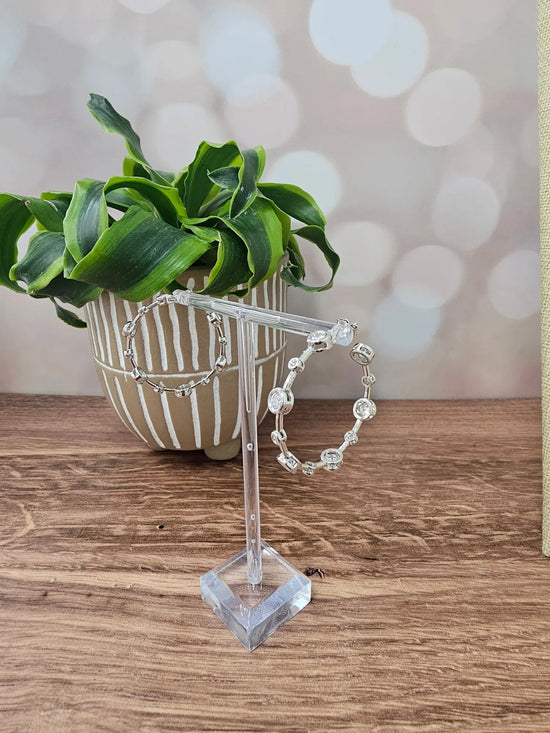 Crystal Hoops Zenzii