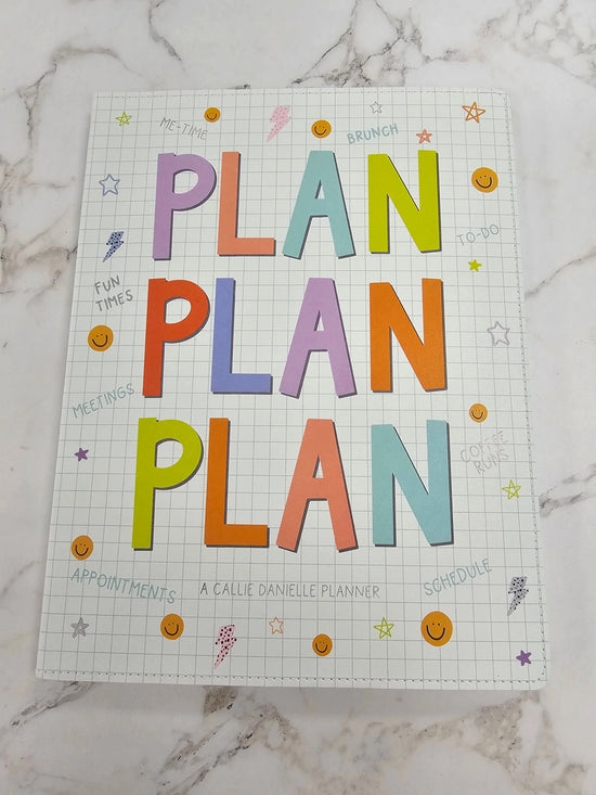 Plan Planner : Undated Do It Your Way! Callie Dainelle