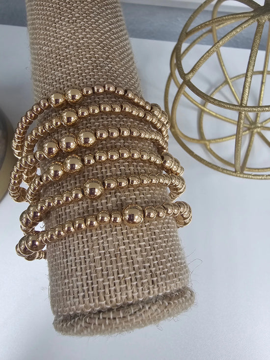 Set of 7 Beaded Bracelets What's Hot