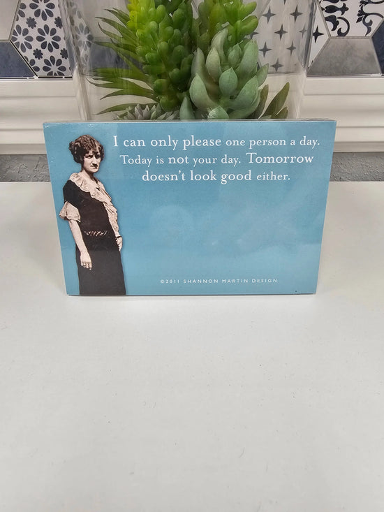Today Not Your Day Sticky Note Shannon Martin Design