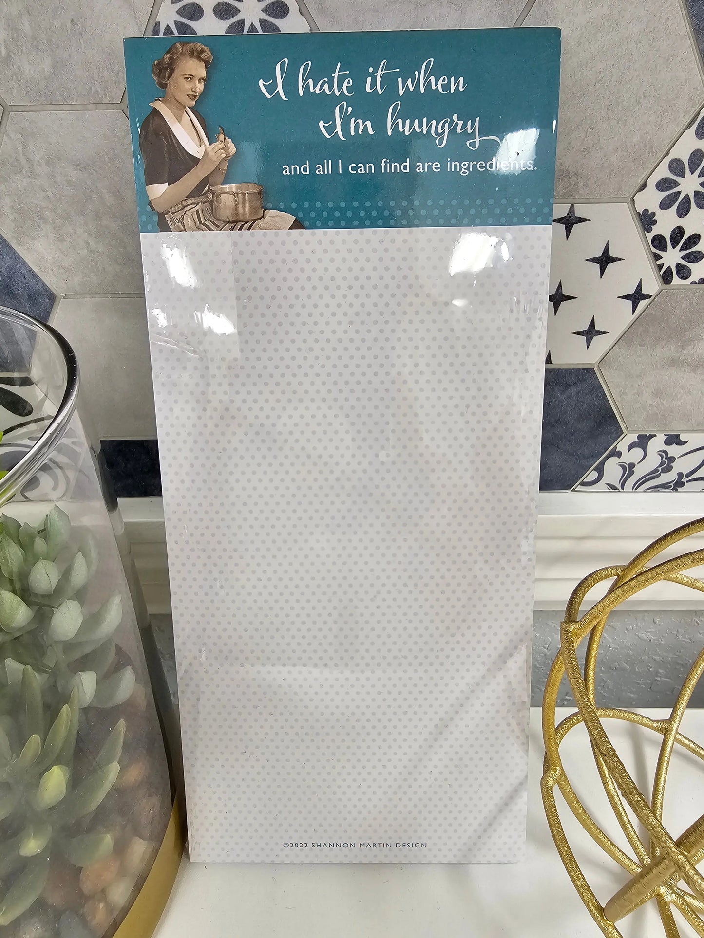 When I'm Hungry Magnetic List Pad Shannon Martin Design