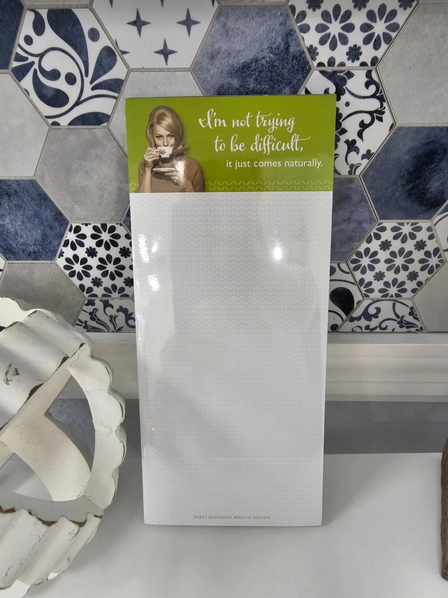 Not Trying To Be Difficult Magnetic List Pad Shannon Martin Design