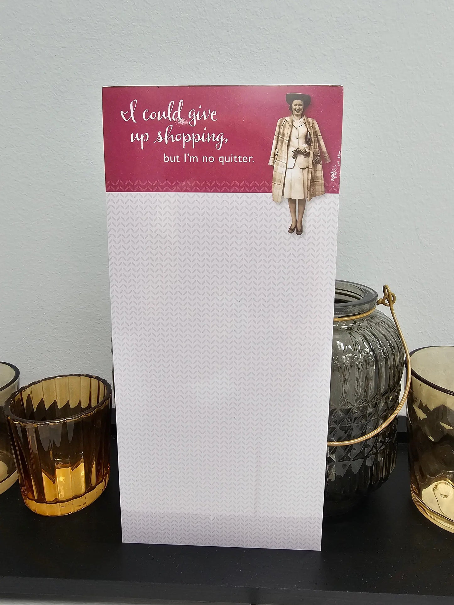 I'm No Quitter Magnetic List Pad Shannon Martin Design