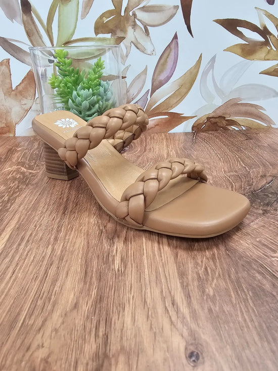Nimble Heeled Sandal Yellow Box