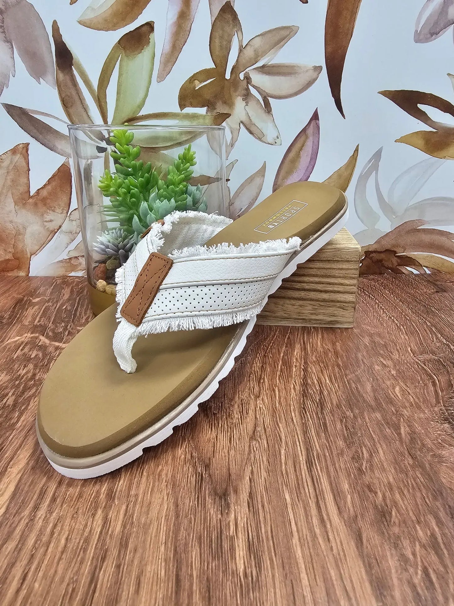 Sunshine Flip Flop Yellow Box