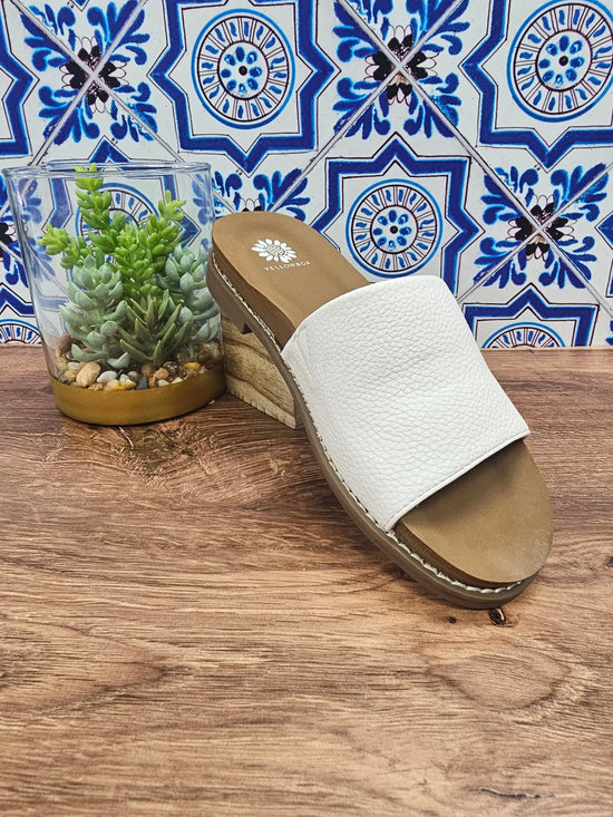 Kalo Slide Sandal Yellow Box