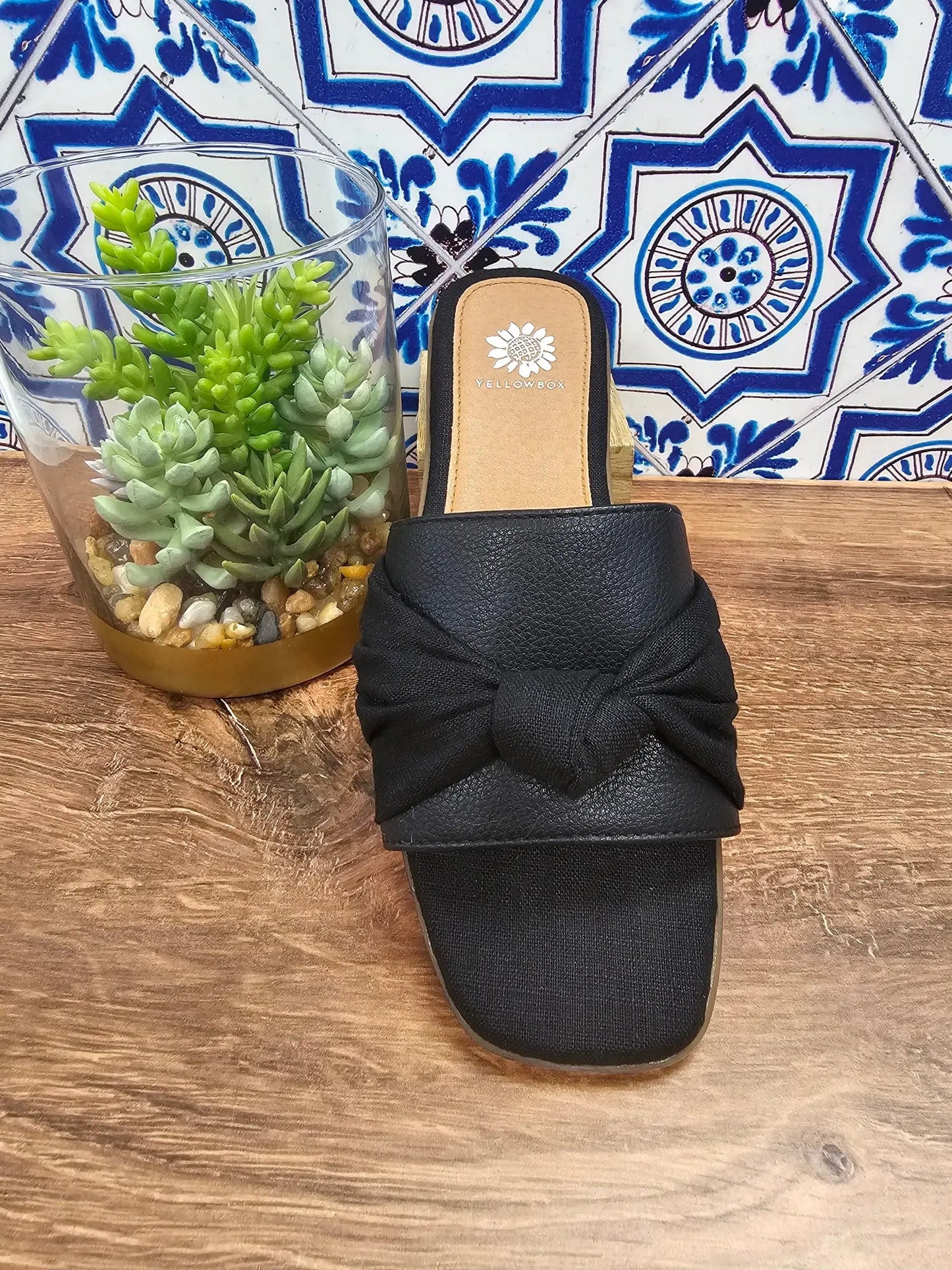 Kimia Slide Sandal Yellow Box