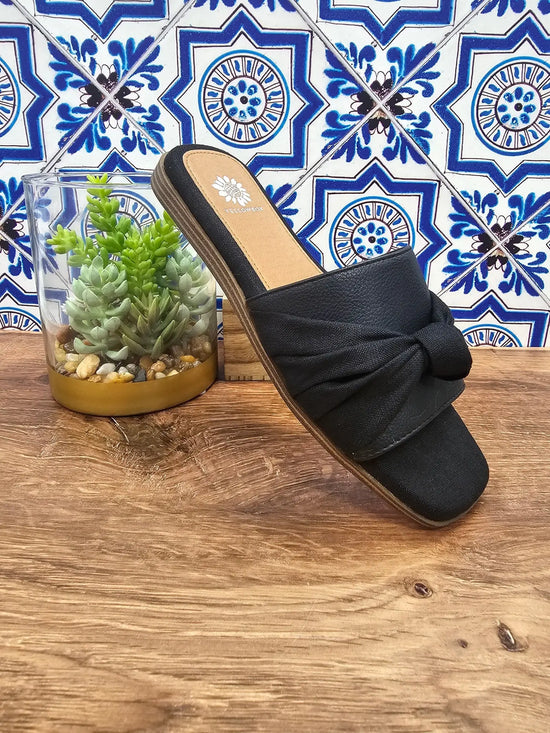 Kimia Slide Sandal Yellow Box