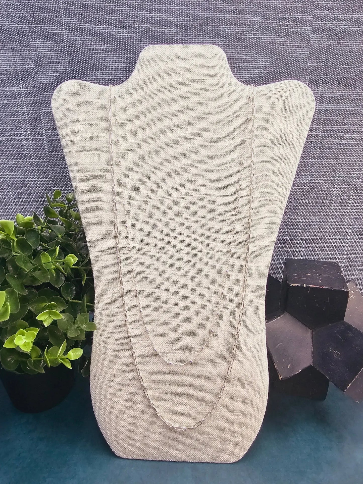 Water Resistant Layered Bead Necklace What's Hot