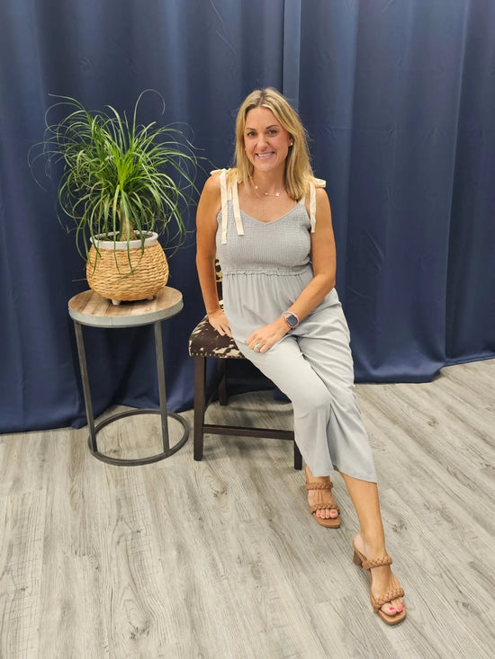 Smocked Jumpsuit NO RETURNS Clearance Allie Rose