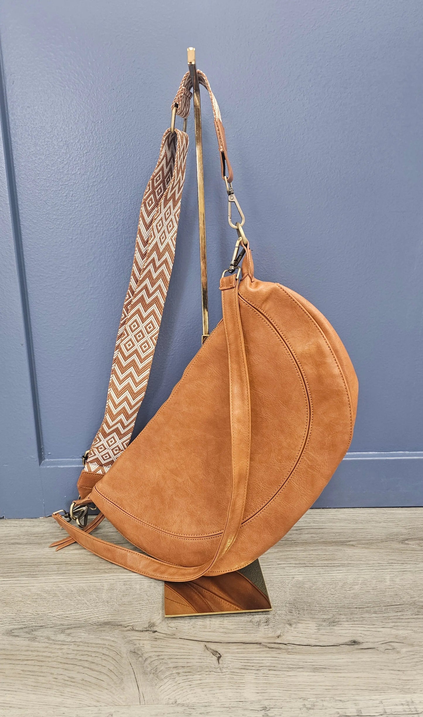 Half Moon Purse w/Guitar Strap Kaydee Lynn