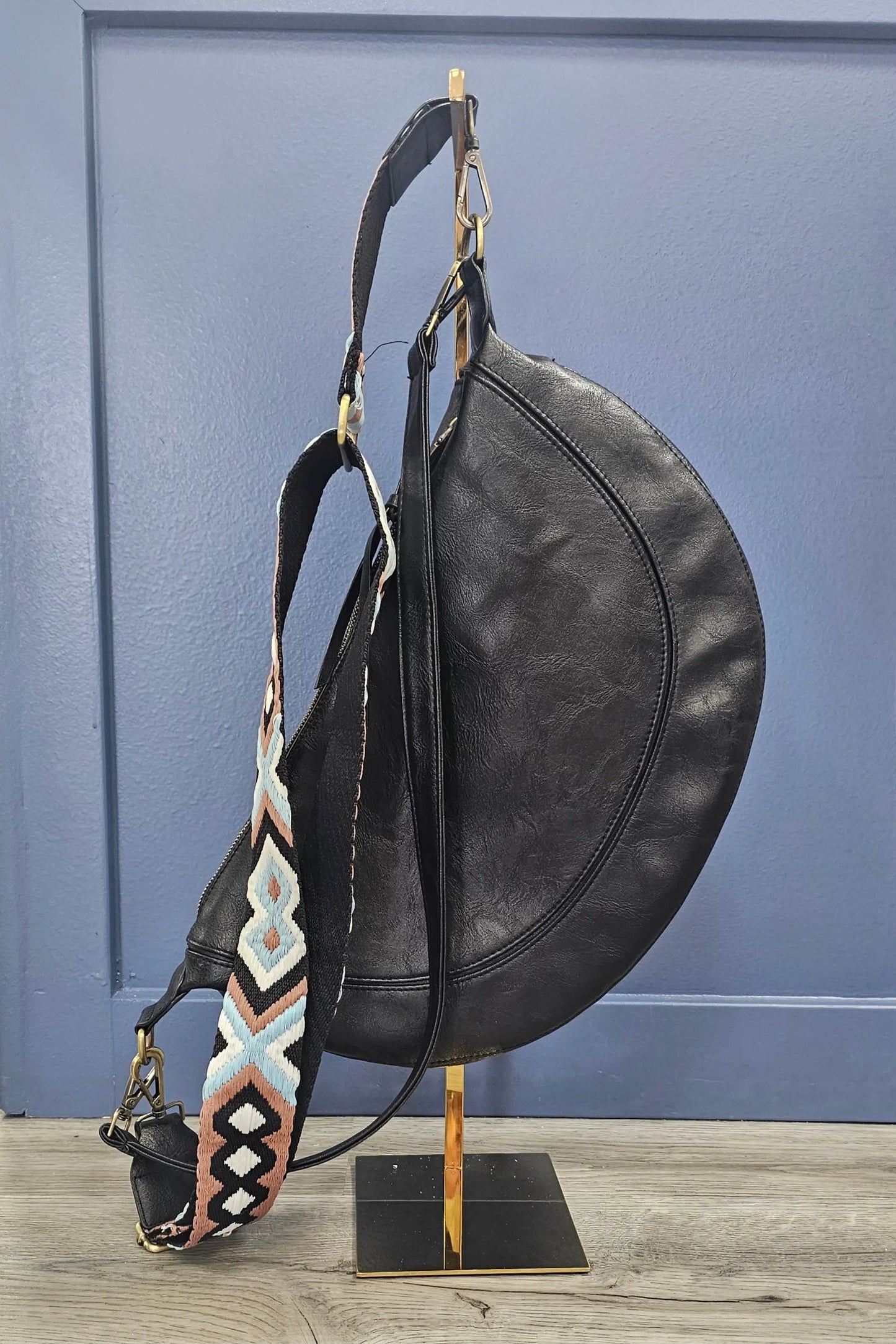 Half Moon Purse w/Guitar Strap Kaydee Lynn