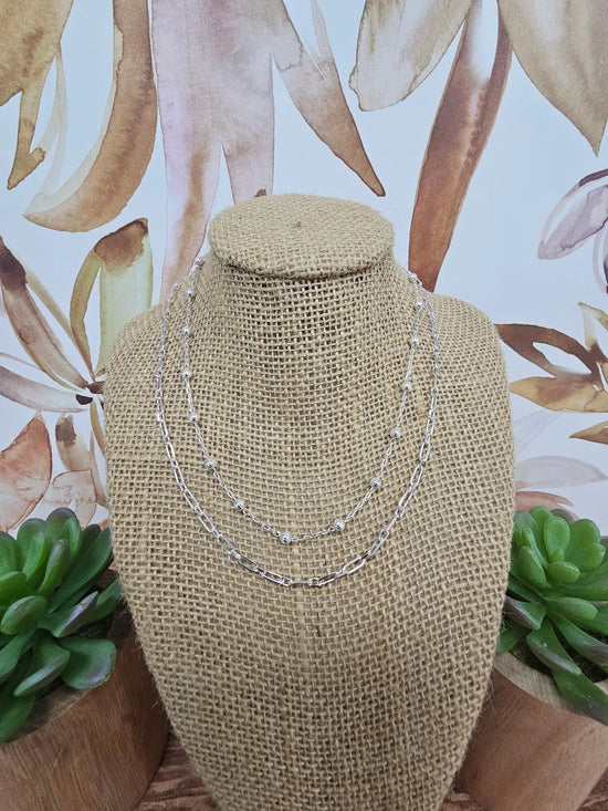 WR Dual Layer Beaded Necklace What's Hot
