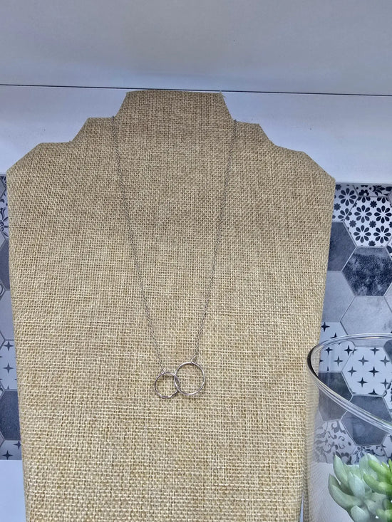 Interlocking Circles Necklace Blueye Jewelry