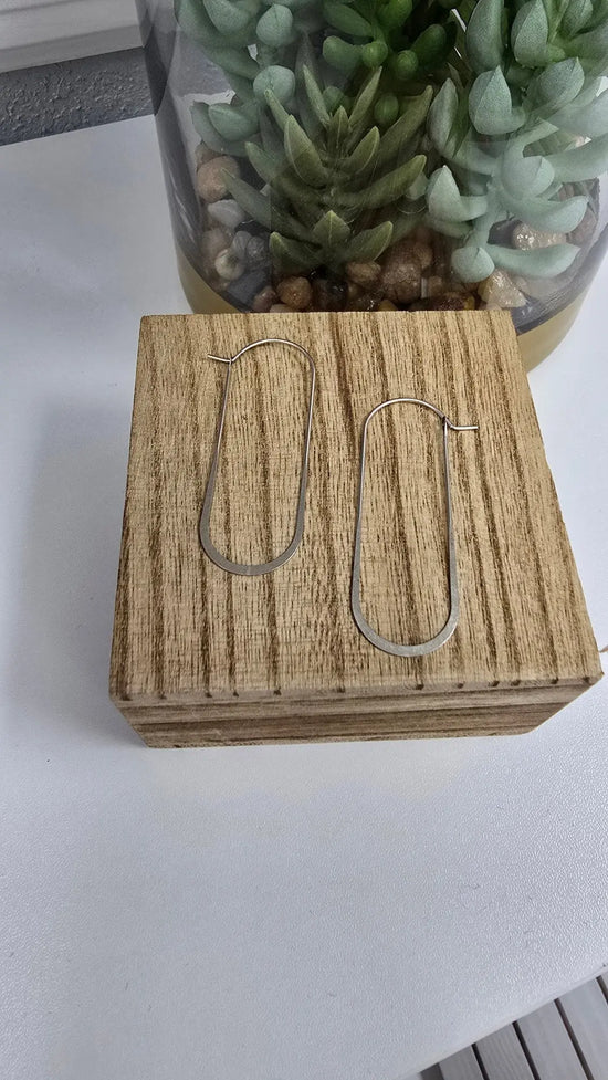 Oval Drop Earrings Scout