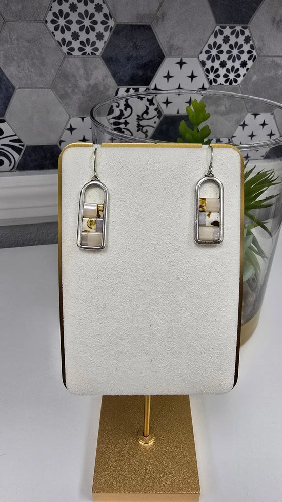 Good Karma Miyuki Frame Earring Scout
