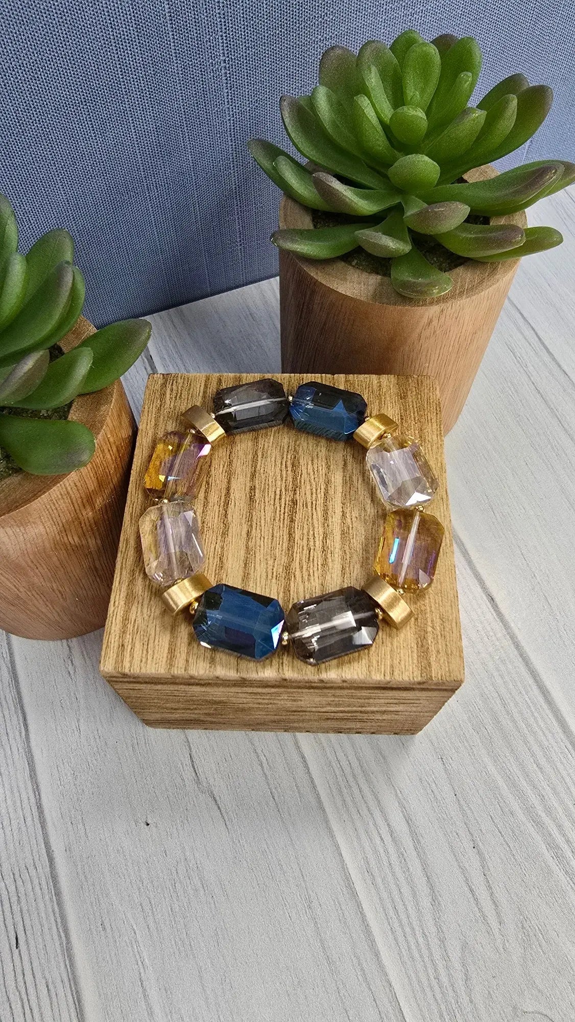 Rectangle Crystal Bracelet What's Hot