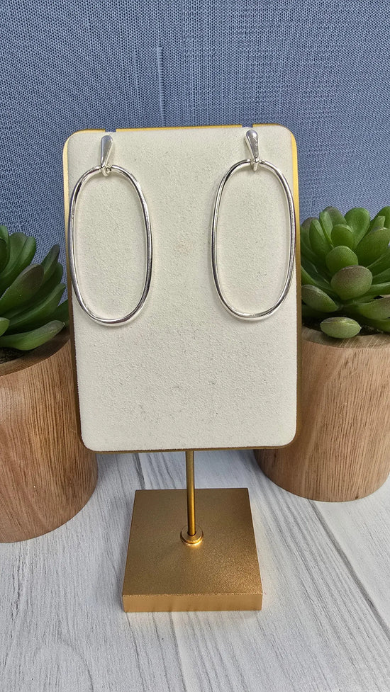 Open Oval Earrings What's Hot