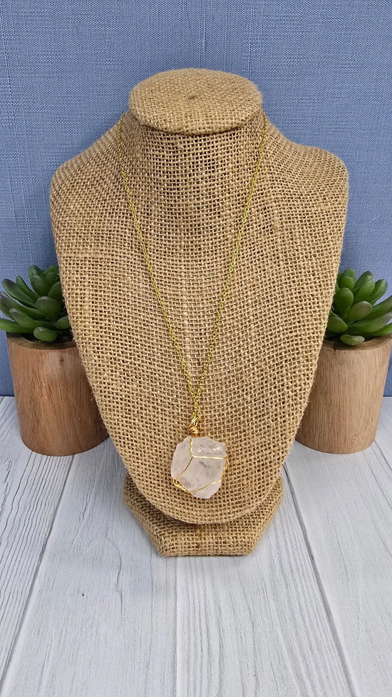Crystal Healing Necklaces MRKD for Life