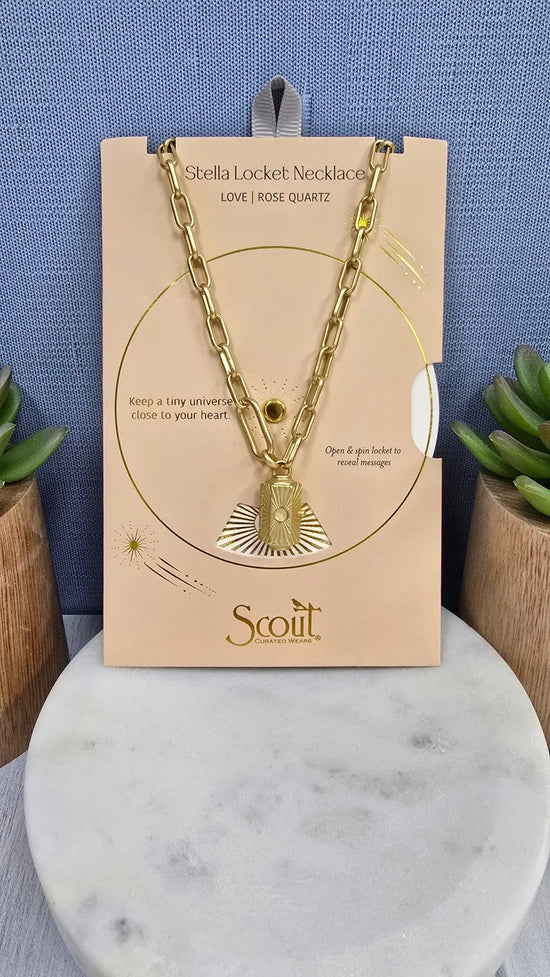 Stella Locket Necklace Scout