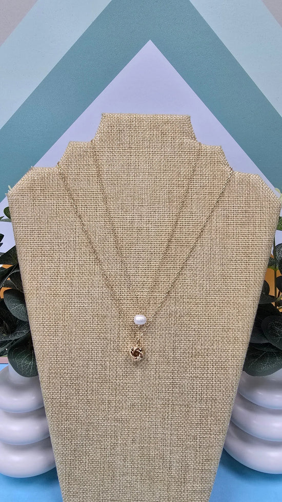 WR  Double Layer Pearl & Knot What's Hot