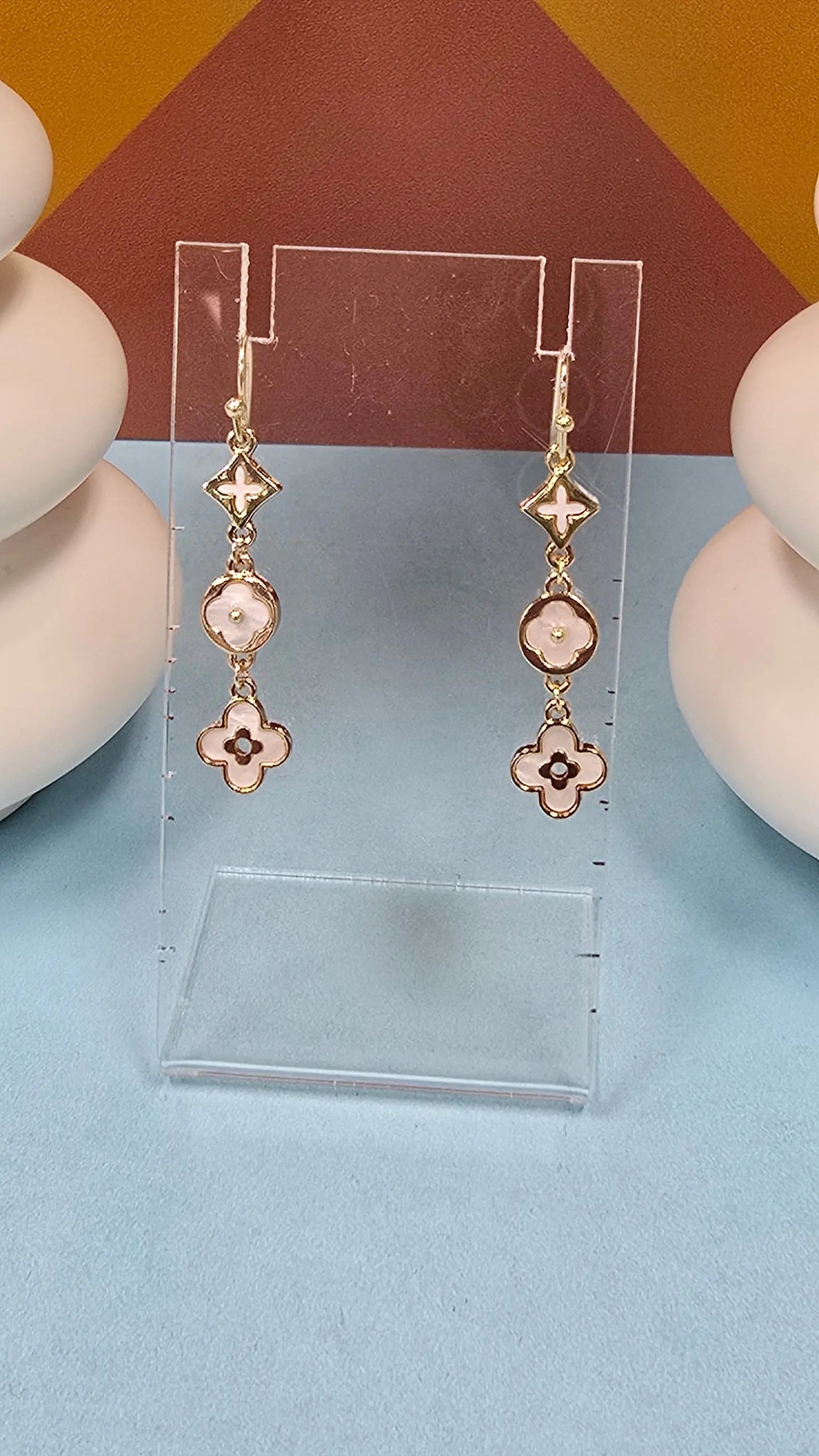Flower Drop Earrings What's Hot