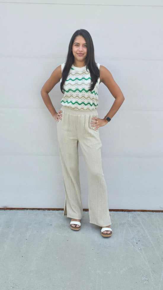Cali Gauze style pants beachlunchlouge