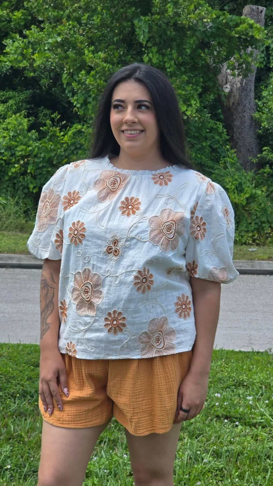 Terracotta Bloom Top Hayden LA