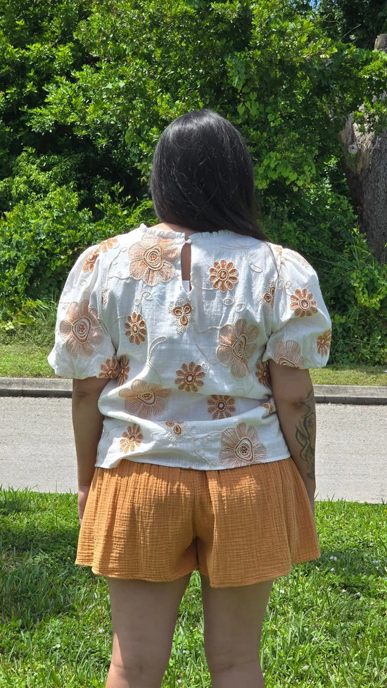 Terracotta Bloom Top Hayden LA
