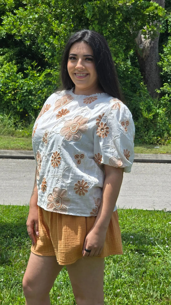 Terracotta Bloom Top Hayden LA