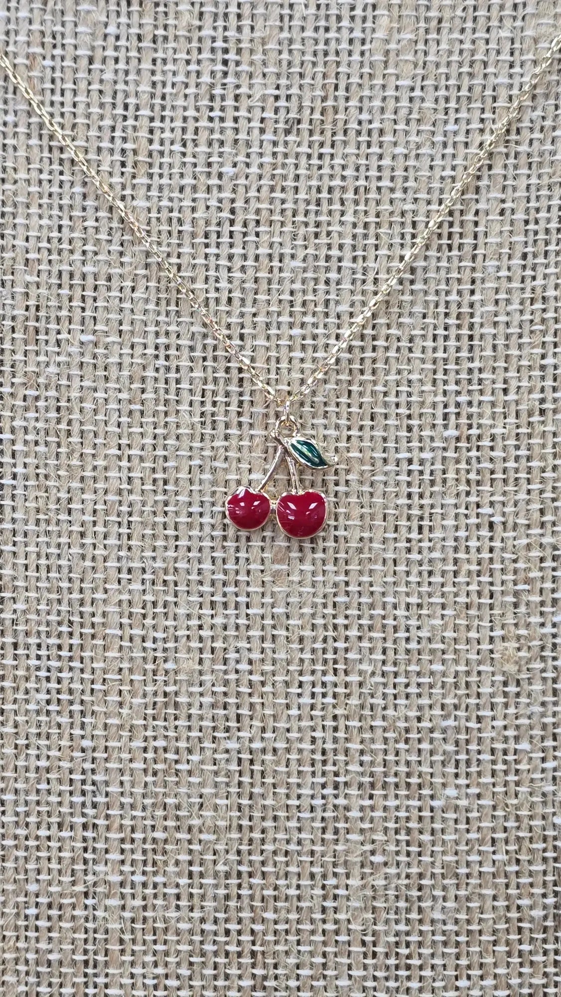 The Sweet Cherry Necklace What's Hot