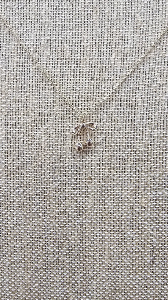 Golden Cherry Box Necklace What's Hot